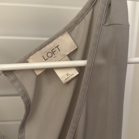 Workwear grey ruffle top - Picture 3 of 3